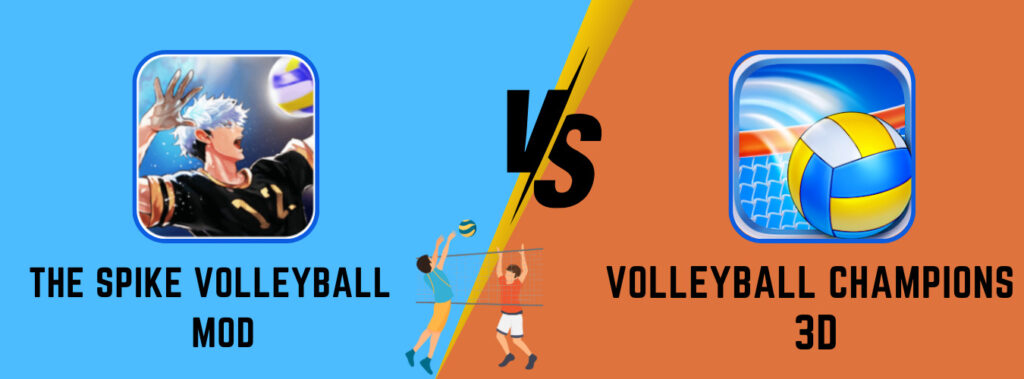The spike mod vs Volleyball Champion