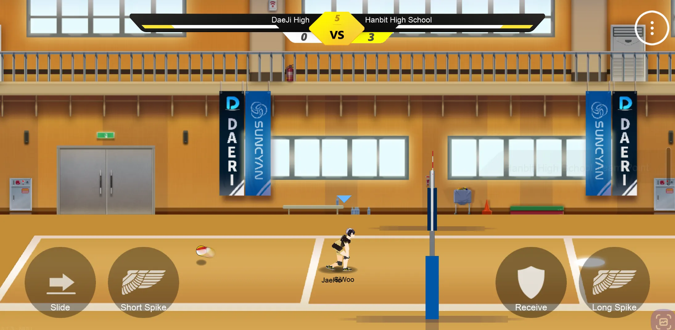 The Spike Volleyball Story Mod APK gameplay