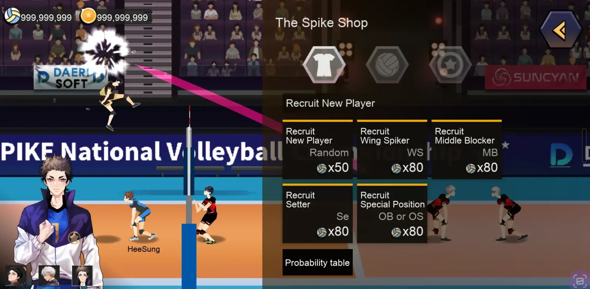 The Spike Volleyball Story Mod APK store